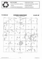 Gerber Township Directory Map, Stutsman County 2007
